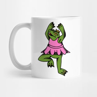 Ballerina Frog Mug